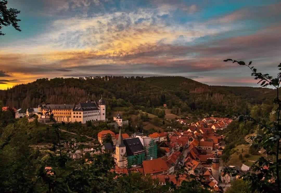 Ferienapartmenthaus am Rittertor Stolberg i. Harz Esterno foto