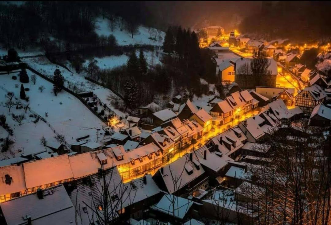 Ferienapartmenthaus am Rittertor Stolberg i. Harz Esterno foto