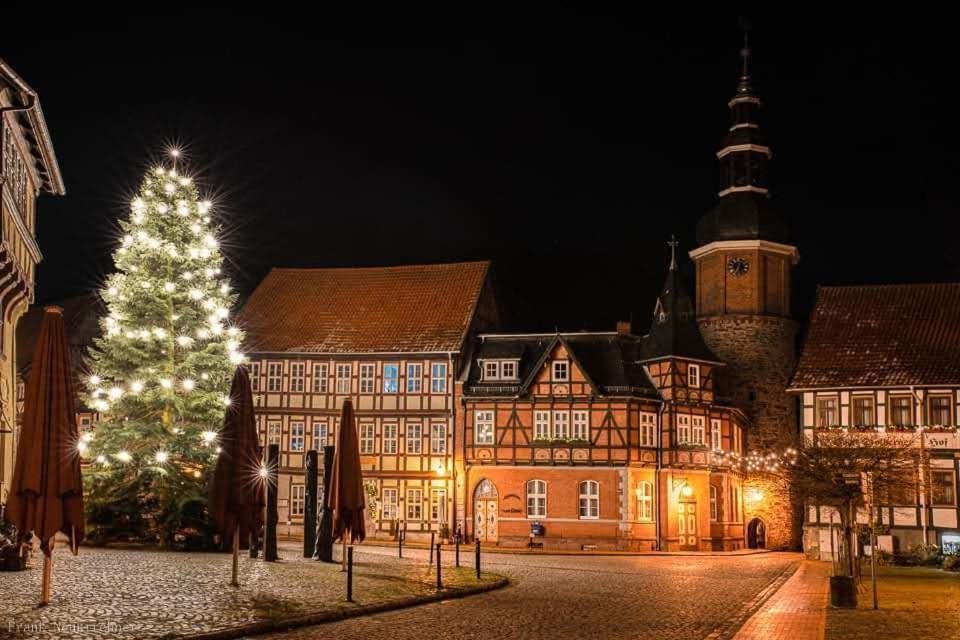 Ferienapartmenthaus am Rittertor Stolberg i. Harz Esterno foto