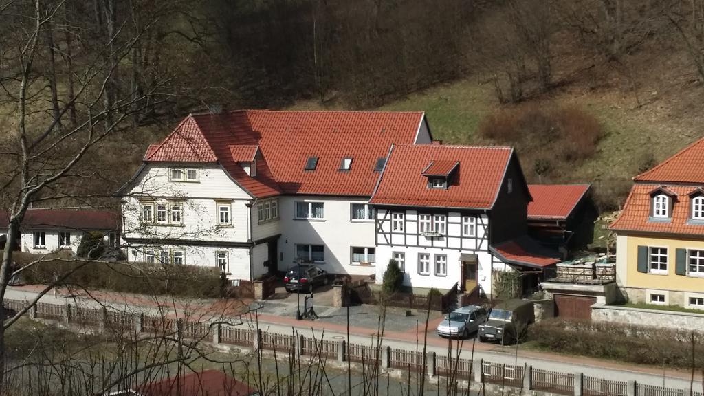 Ferienapartmenthaus am Rittertor Stolberg i. Harz Esterno foto