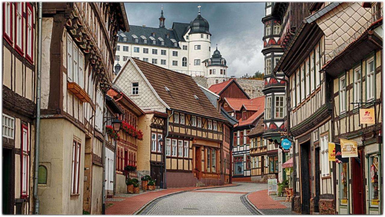 Ferienapartmenthaus am Rittertor Stolberg i. Harz Esterno foto