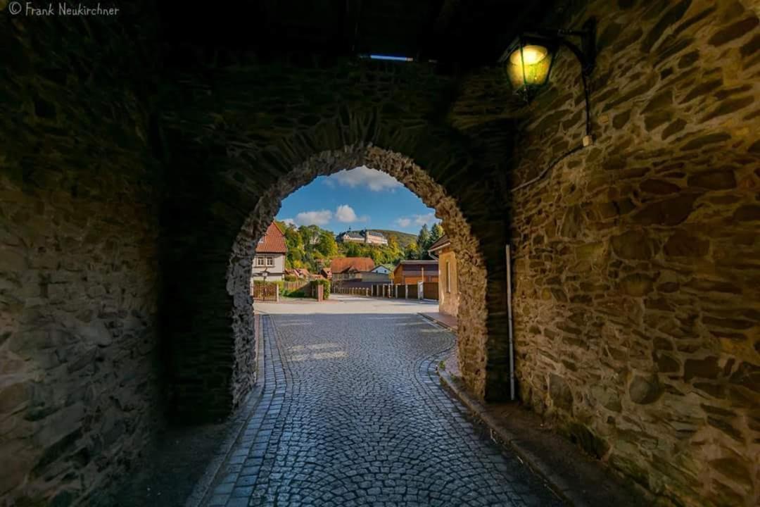 Ferienapartmenthaus am Rittertor Stolberg i. Harz Esterno foto